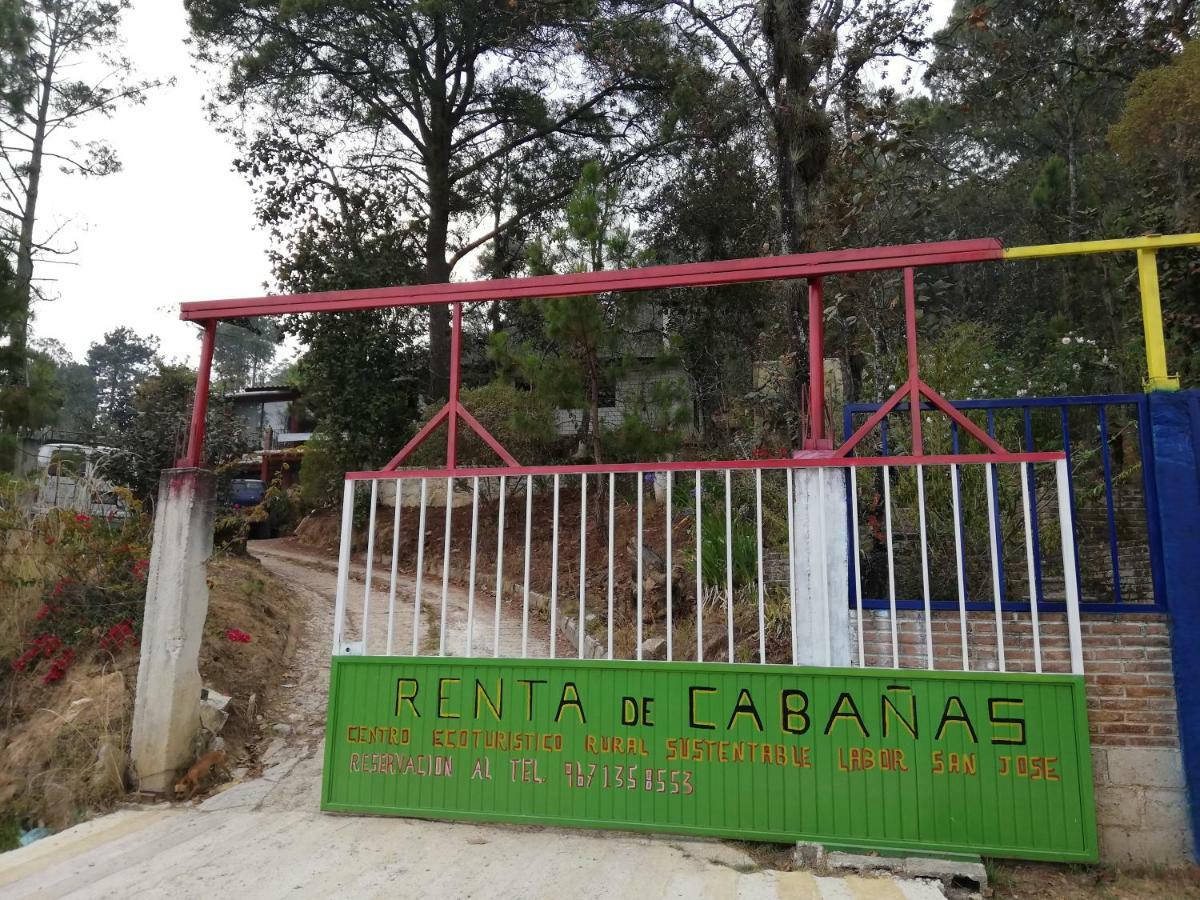 Renta De Cabanas, Centro Ecoturistico Rural Sustentable Labor San Jose San Cristóbal de Las Casas 外观 照片